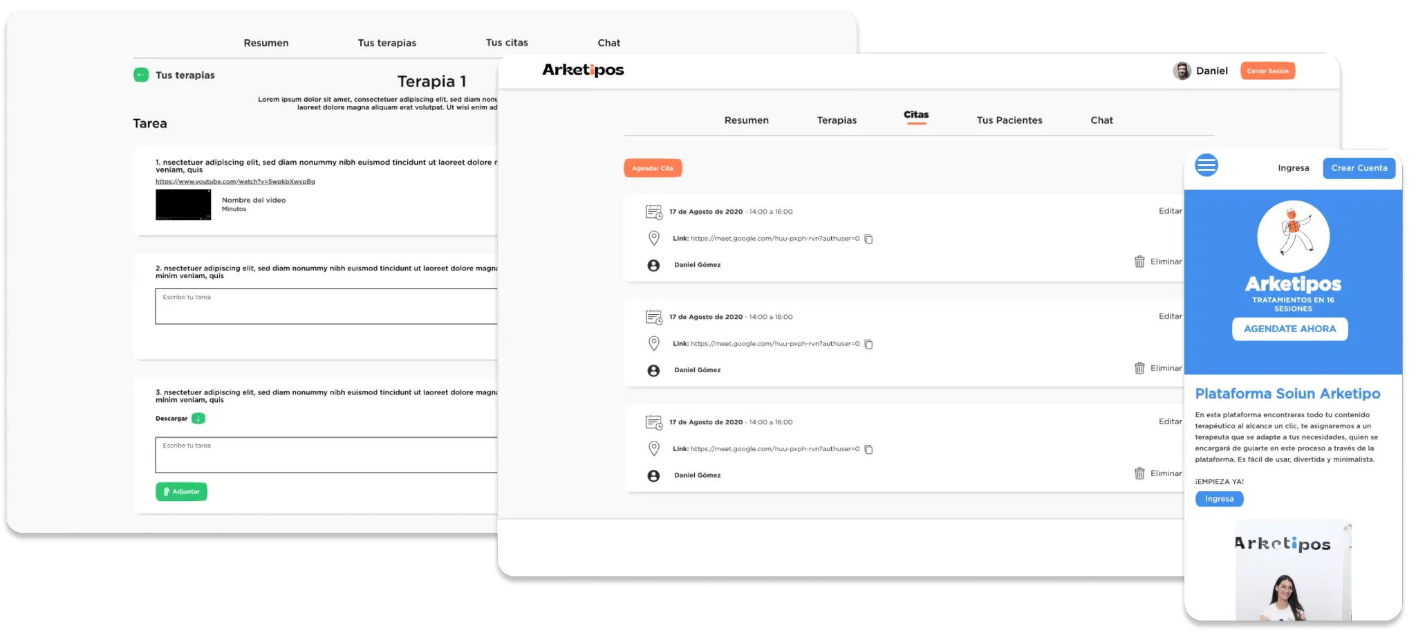 Soiun Arketipo project preview
