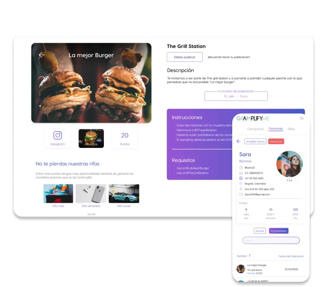 Go Amplify project preview