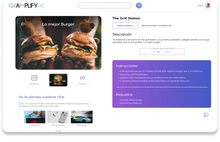 Go Amplify project preview