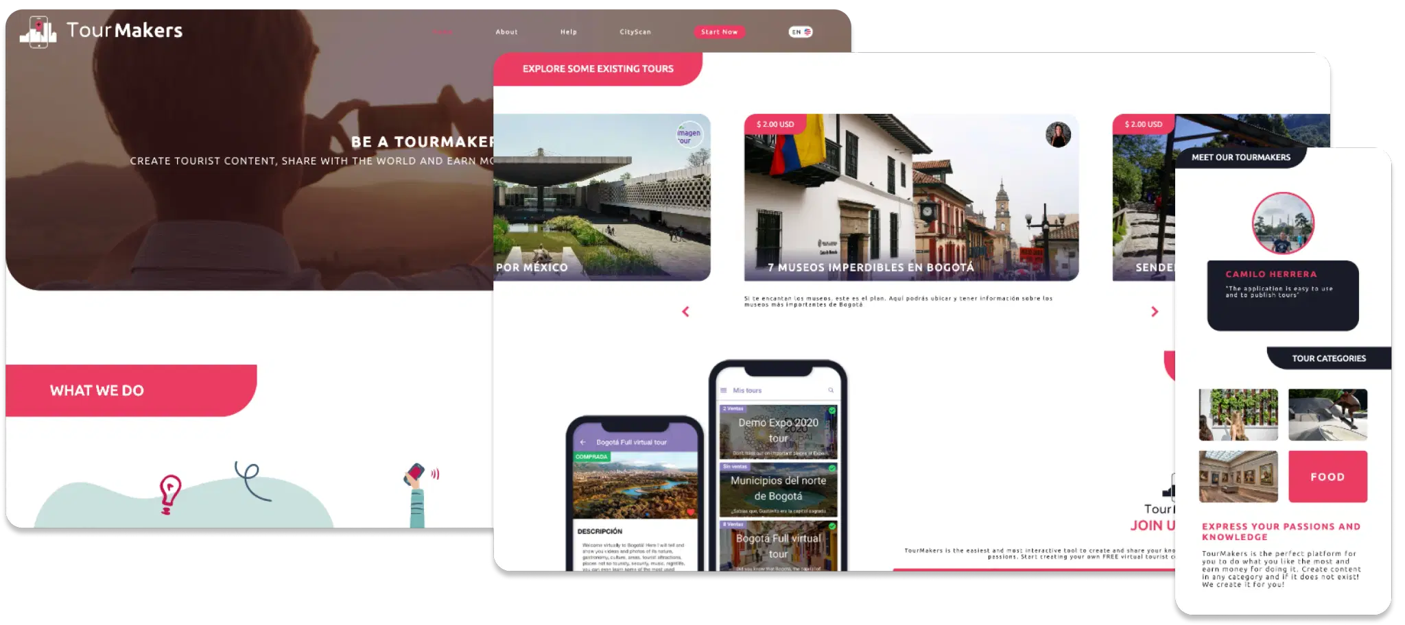TourMakers project preview